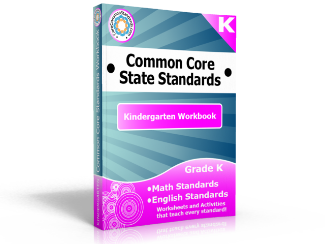 Kindergarten Common Core Workbook