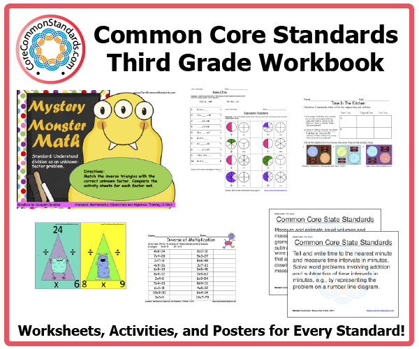 Third Grade Common Core Workbook Download