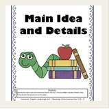 main ideas and details lesson